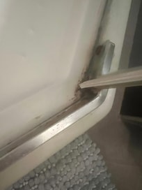 more black in the shower