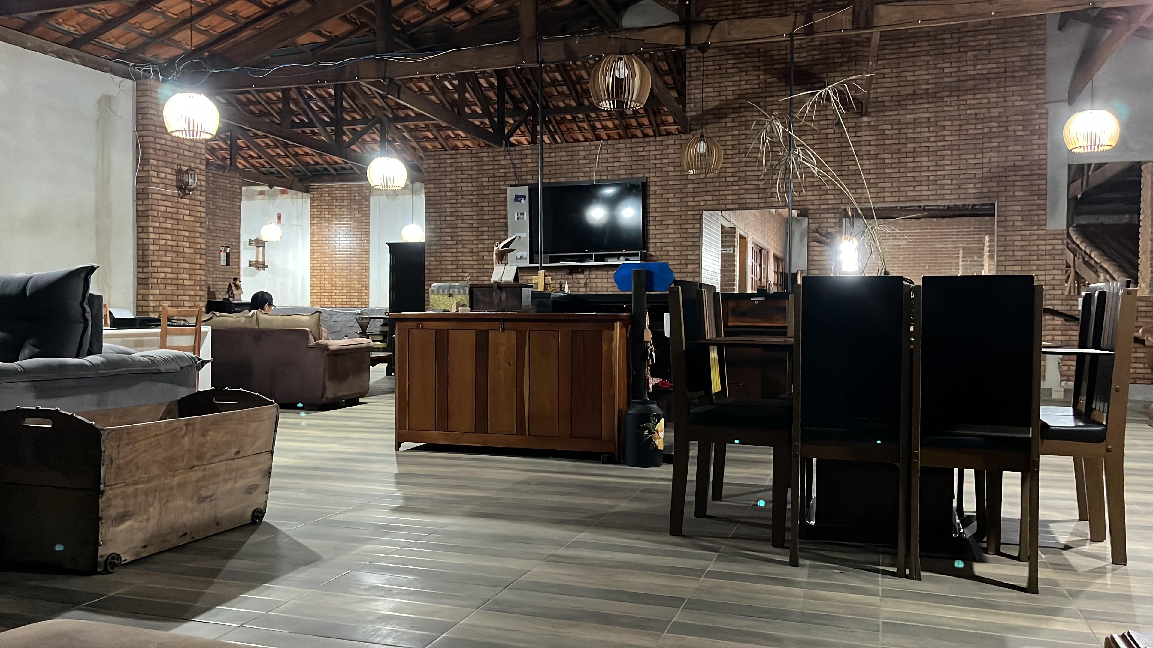 Aconchegante esse salão 