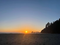 Sunset at Moonstone Beach