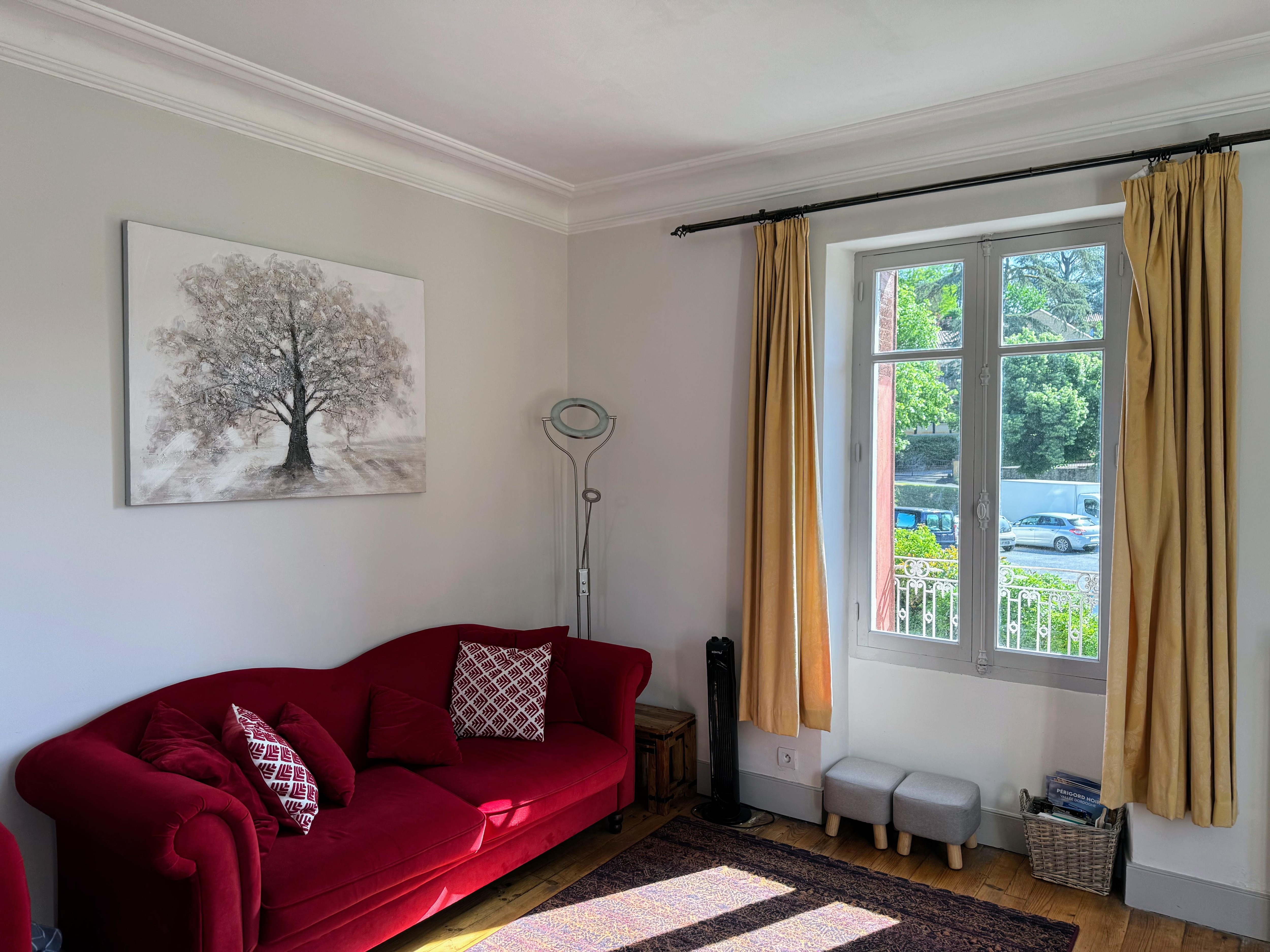 sunny living room