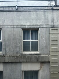 Room with no view.