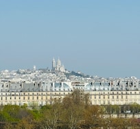 You are steps away from this beautiful basilica. This is a photo I took from down near the river. Short train ride back to the hotel.