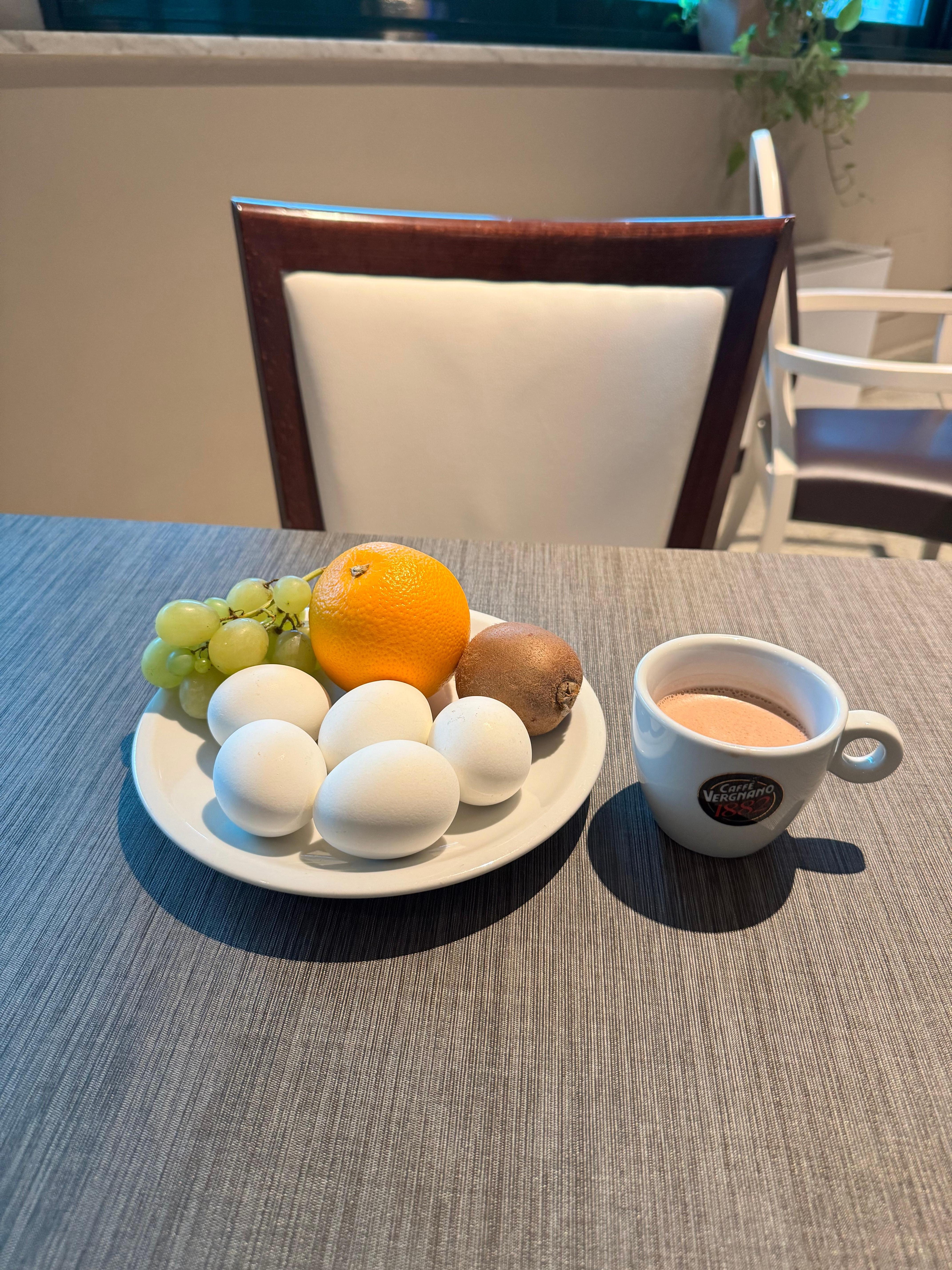 My choice from a breakfast section 