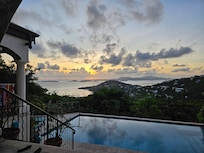 pool view from great room