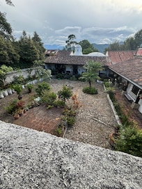 Well maintained and beautiful courtyard