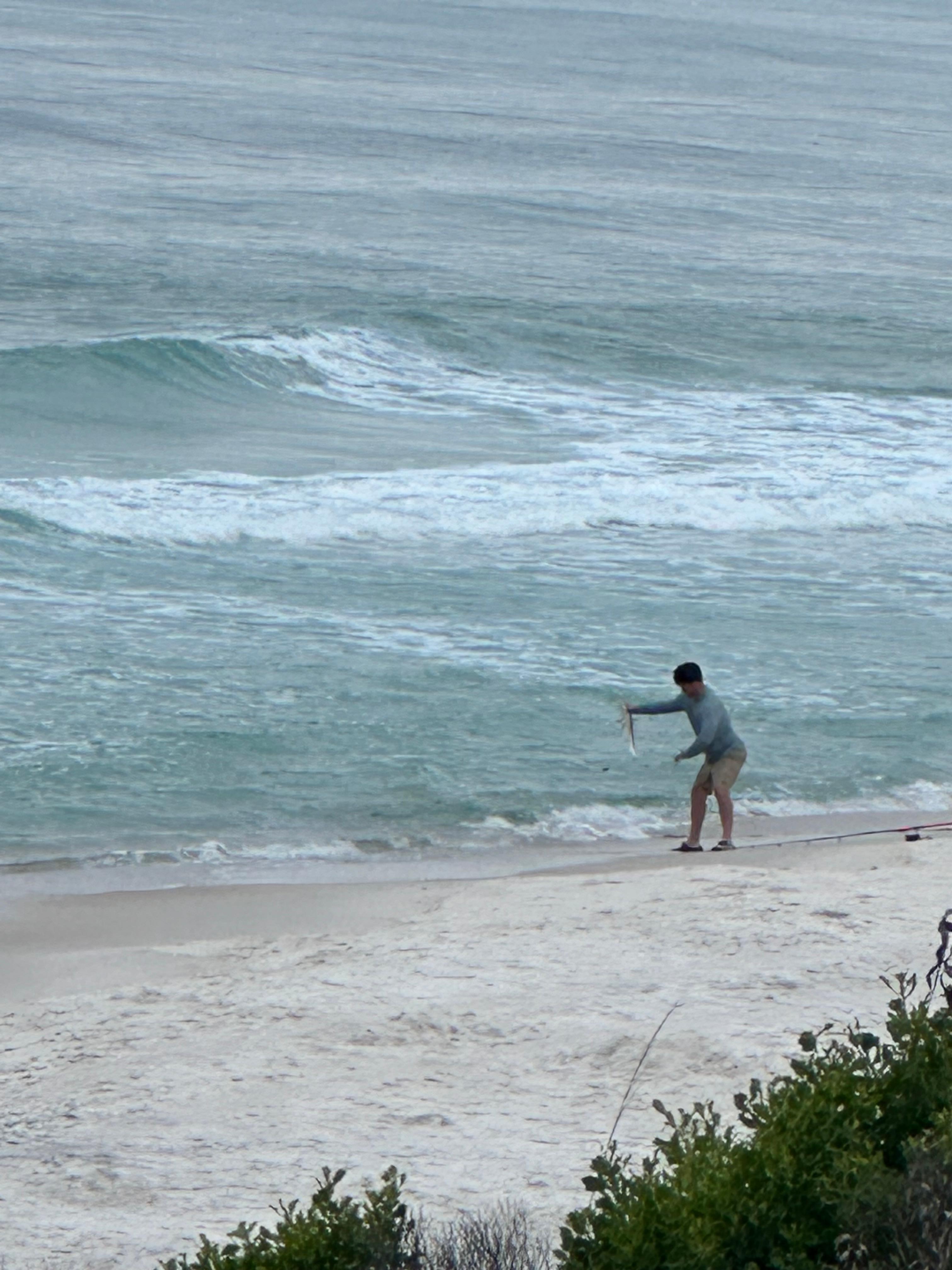 People fishing 