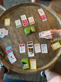 Had fun playing a game we brought - but appreciated the games that were provided at the condo, too!