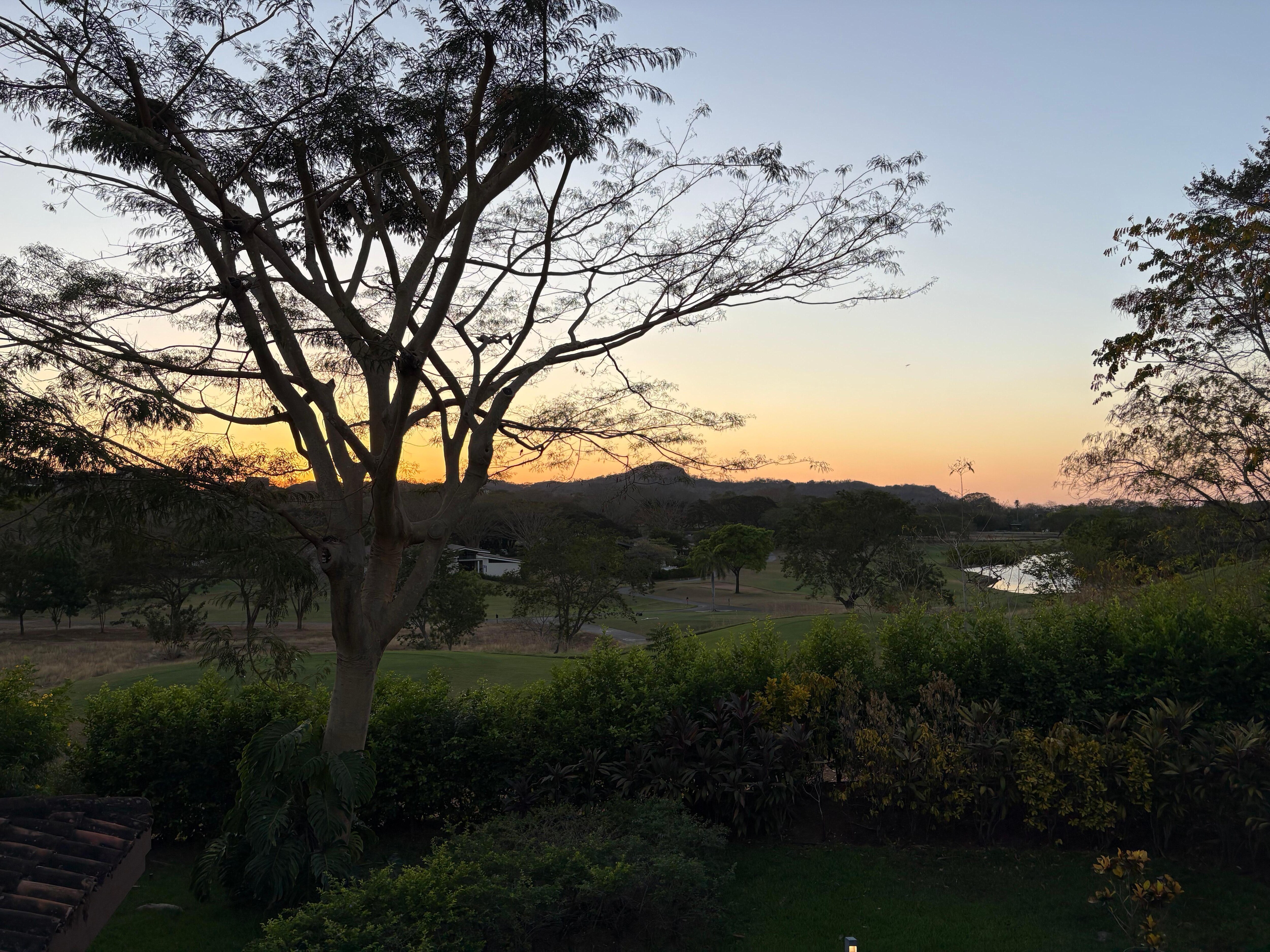 View from the balcony! 