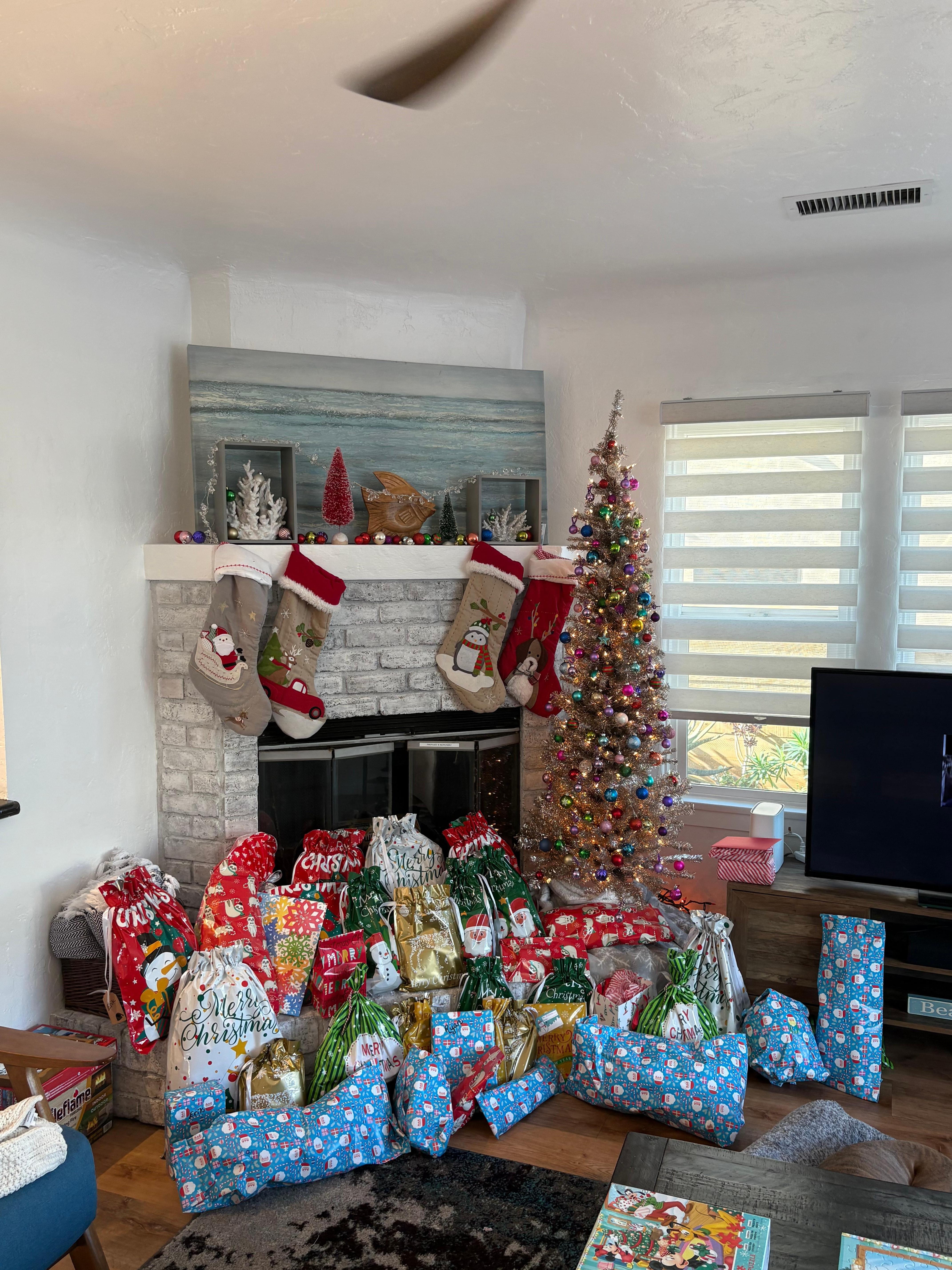 We decorated for Christmas 