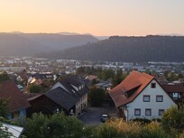 Blick vom Balkon