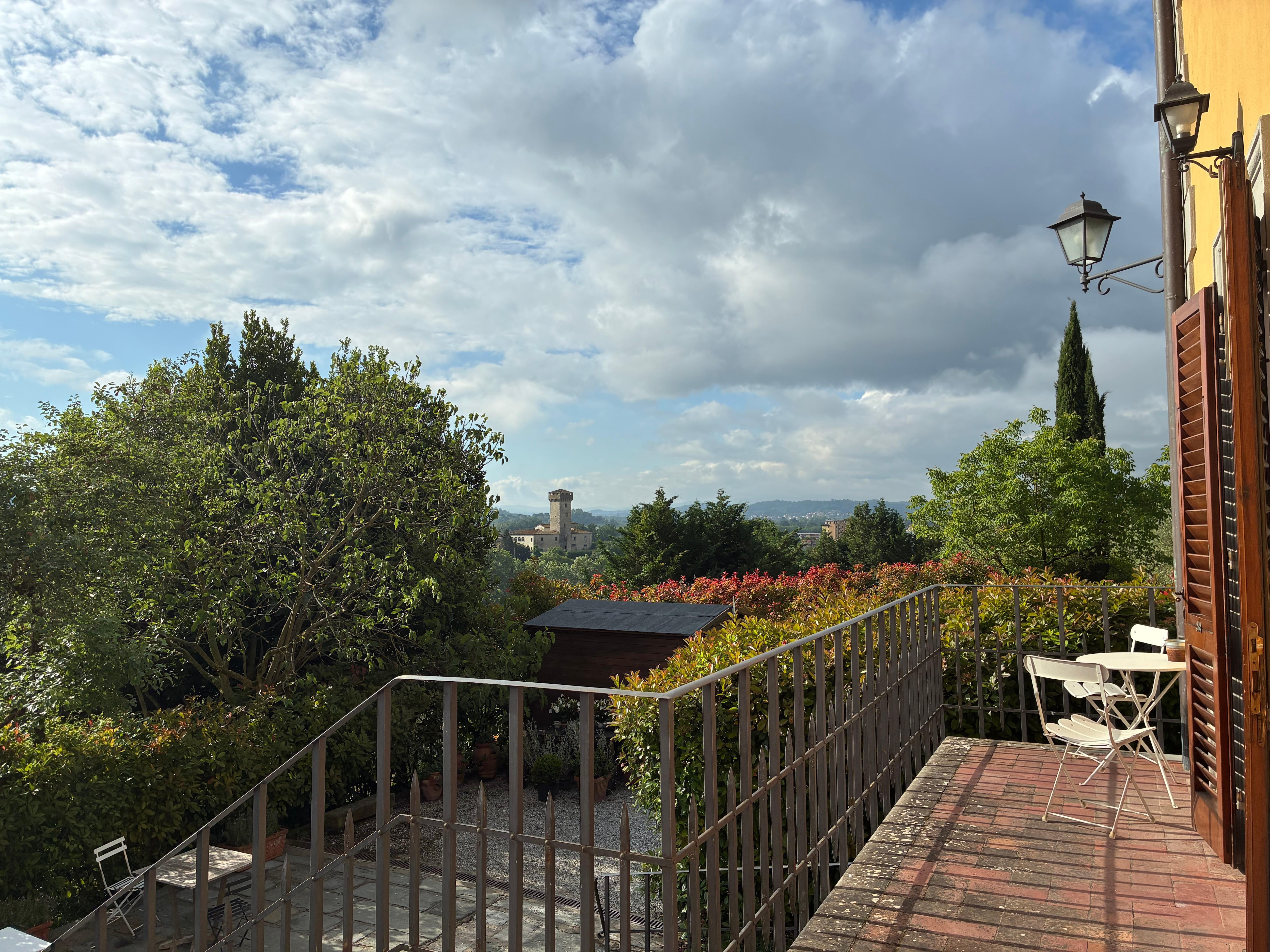 View from balcony