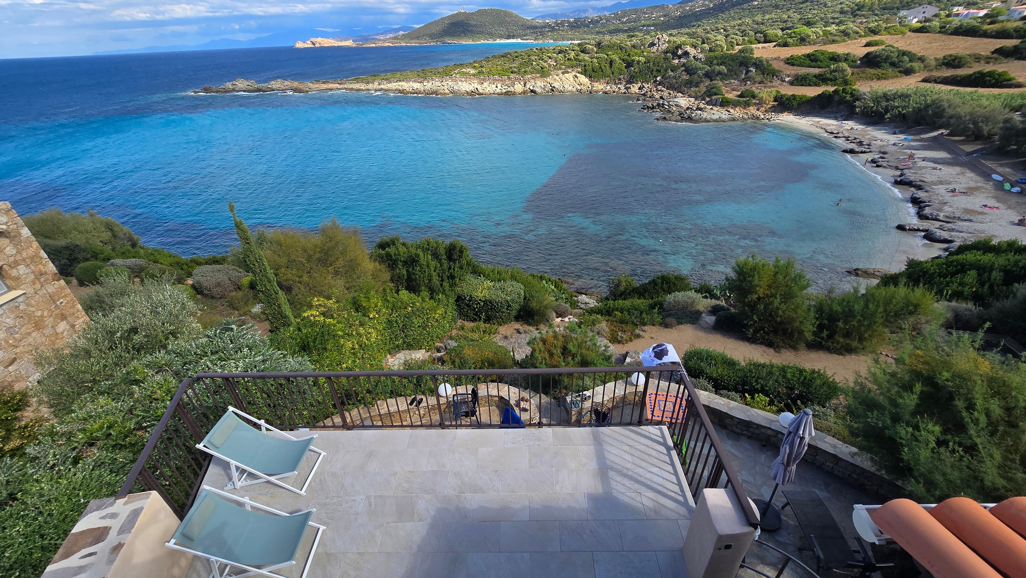 Blick von der Terrasse 