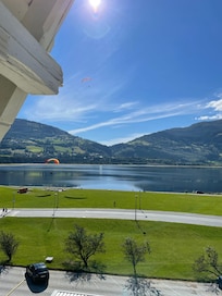 View from our spacious room