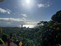 Une vue mer depuis la terrasse 🥰