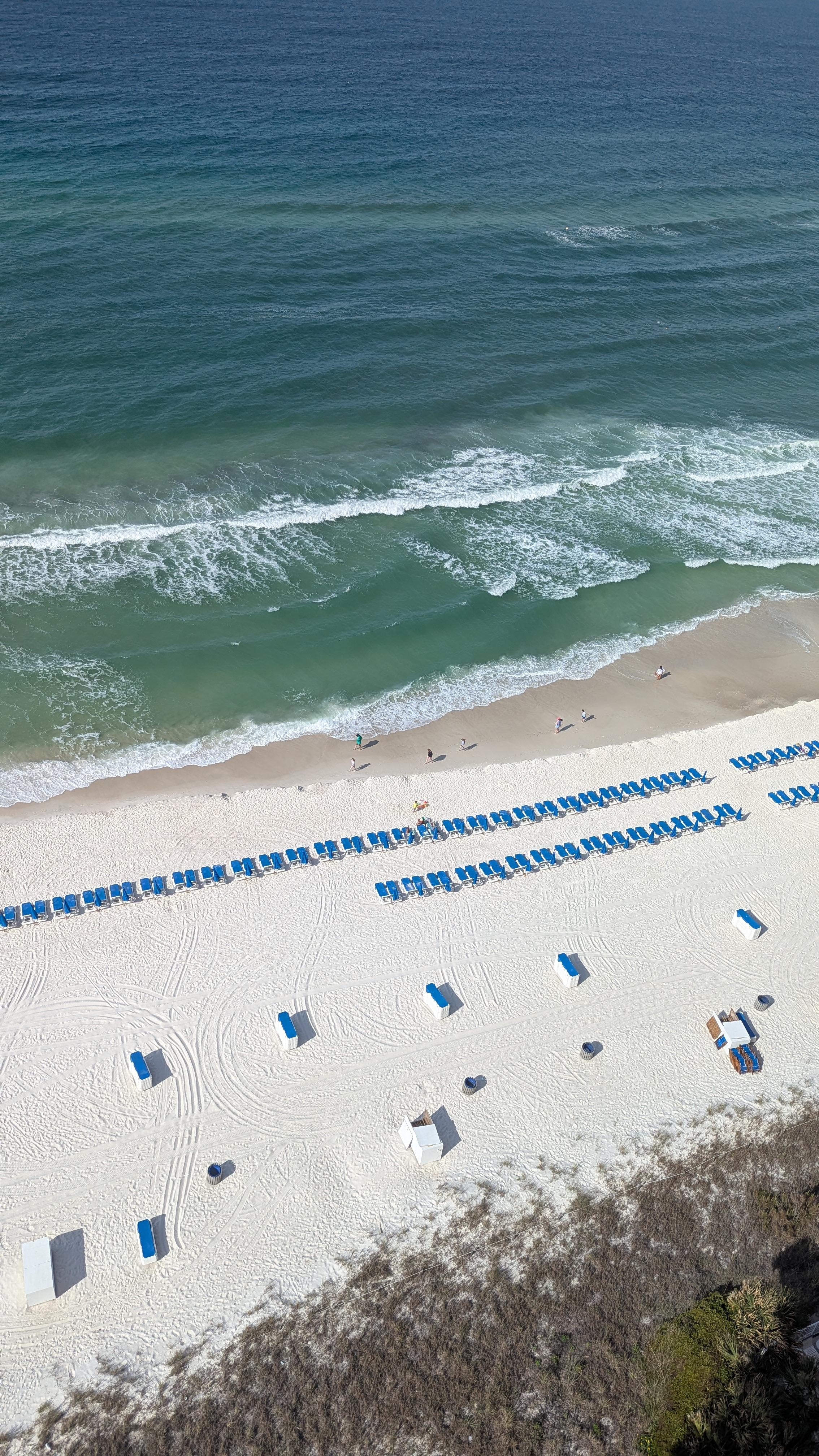 From the balcony