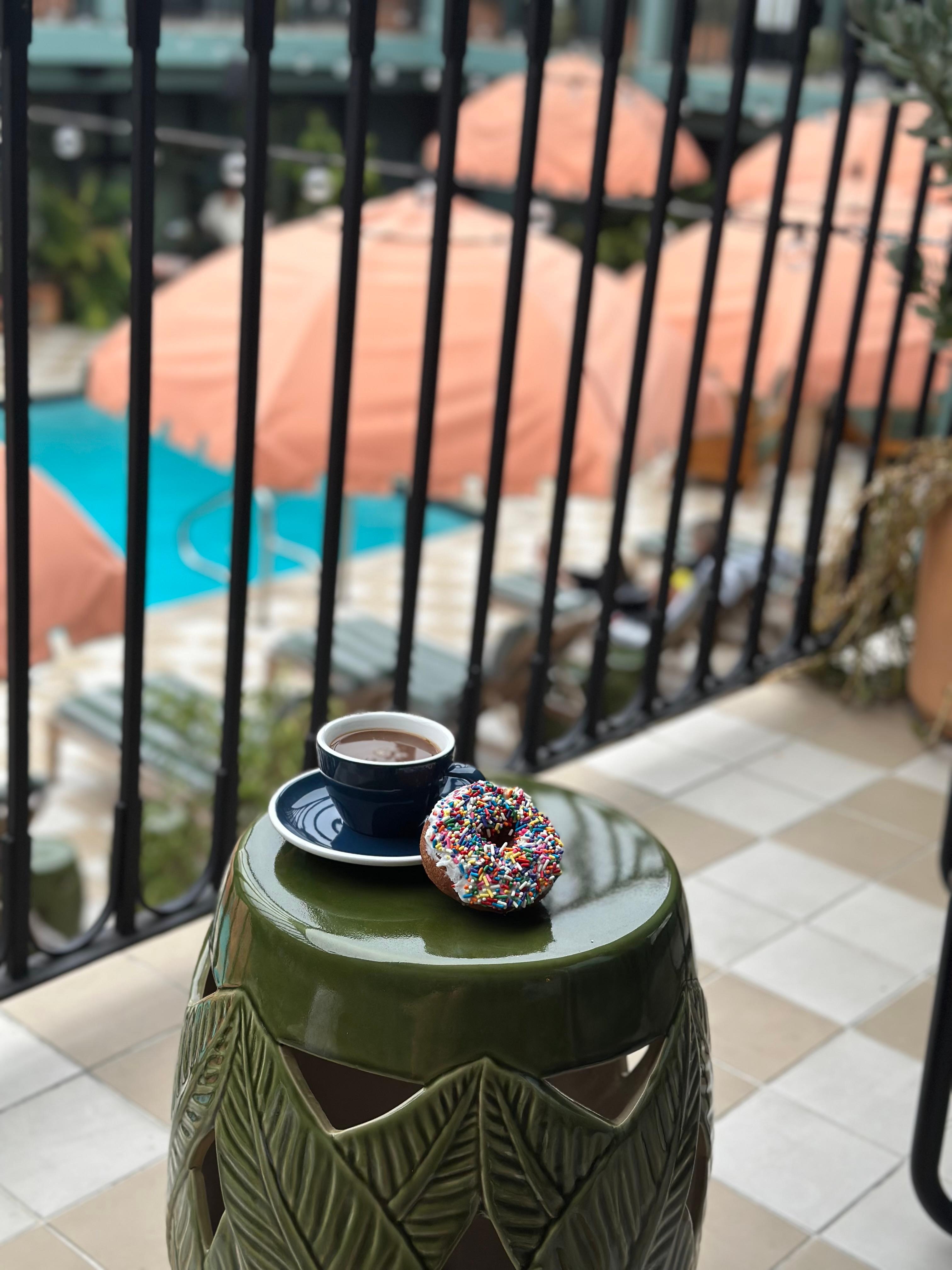 Loved the upstairs view 