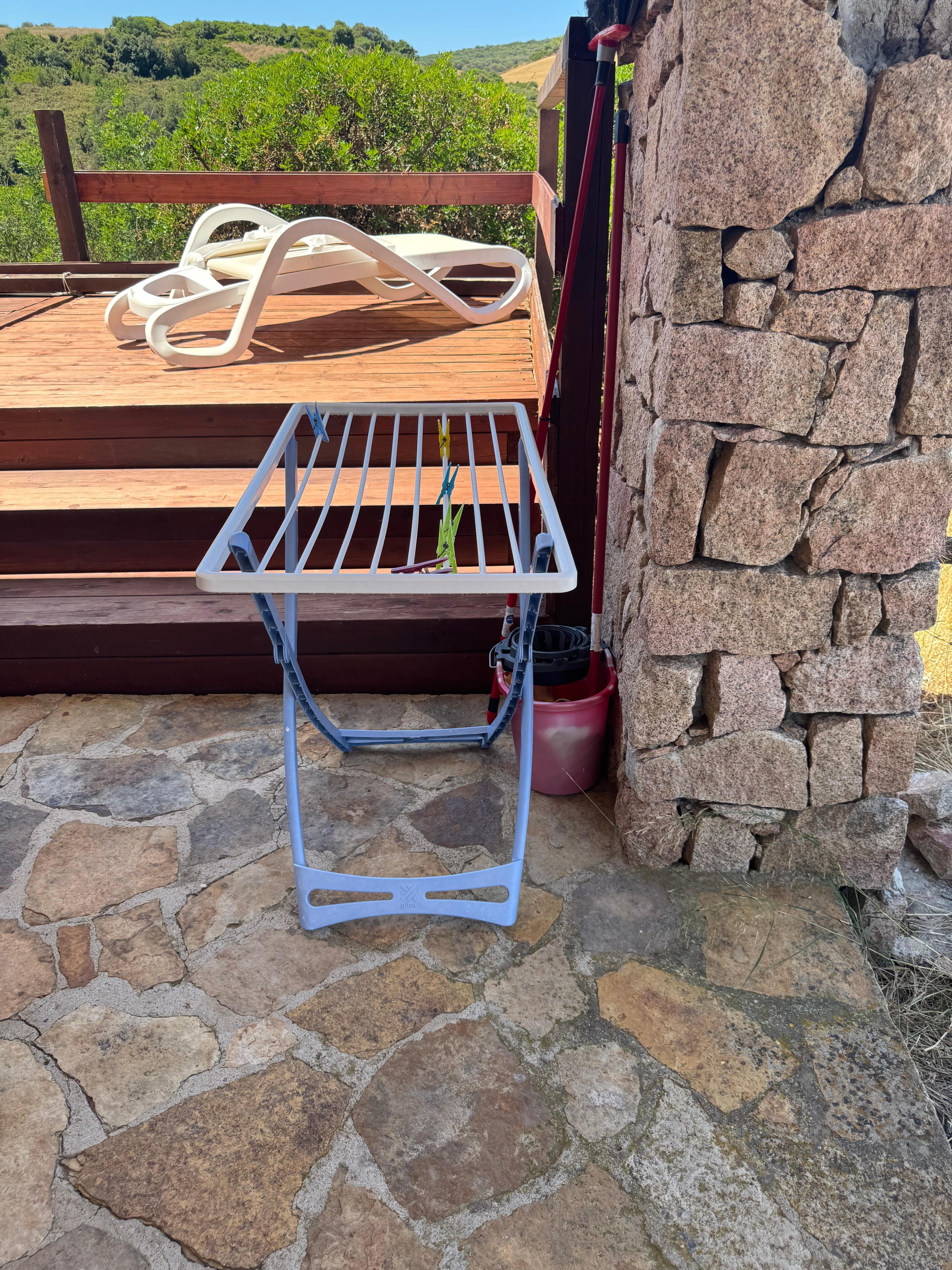 Putz Utensilien standen noch herum!