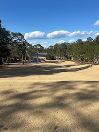 Only 10 minutes and you can play Pinehurst number six and see this beautiful hole