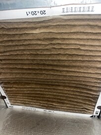 Grime filled air filter
