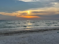 Sunset at
Crescent Beach on
7-29-2025