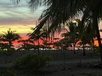 Sunset from the beach.