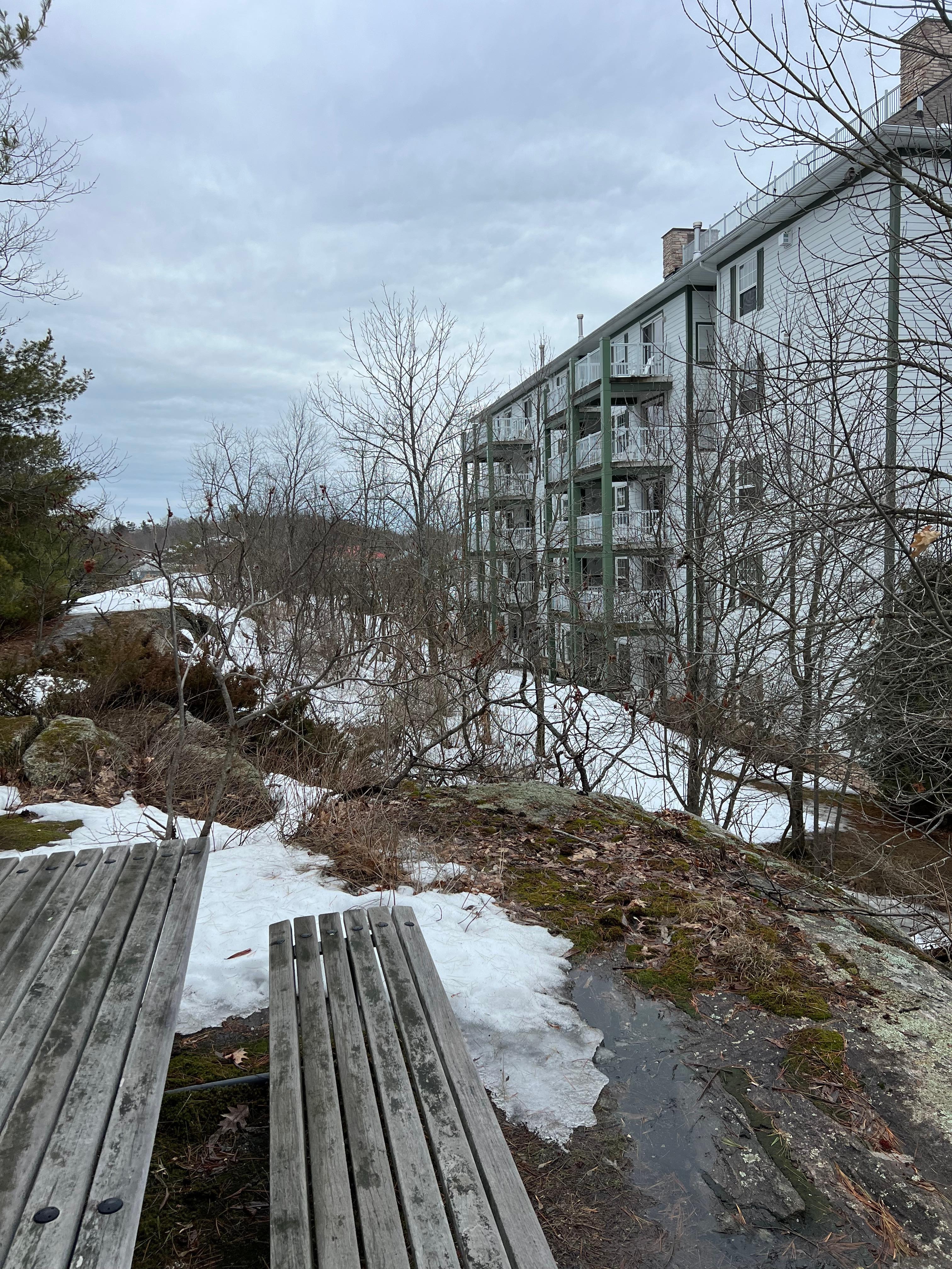 View from outside the hitel