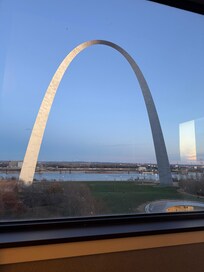 The view from our 6th floor room. It was even better at night, but didn’t get a picture.