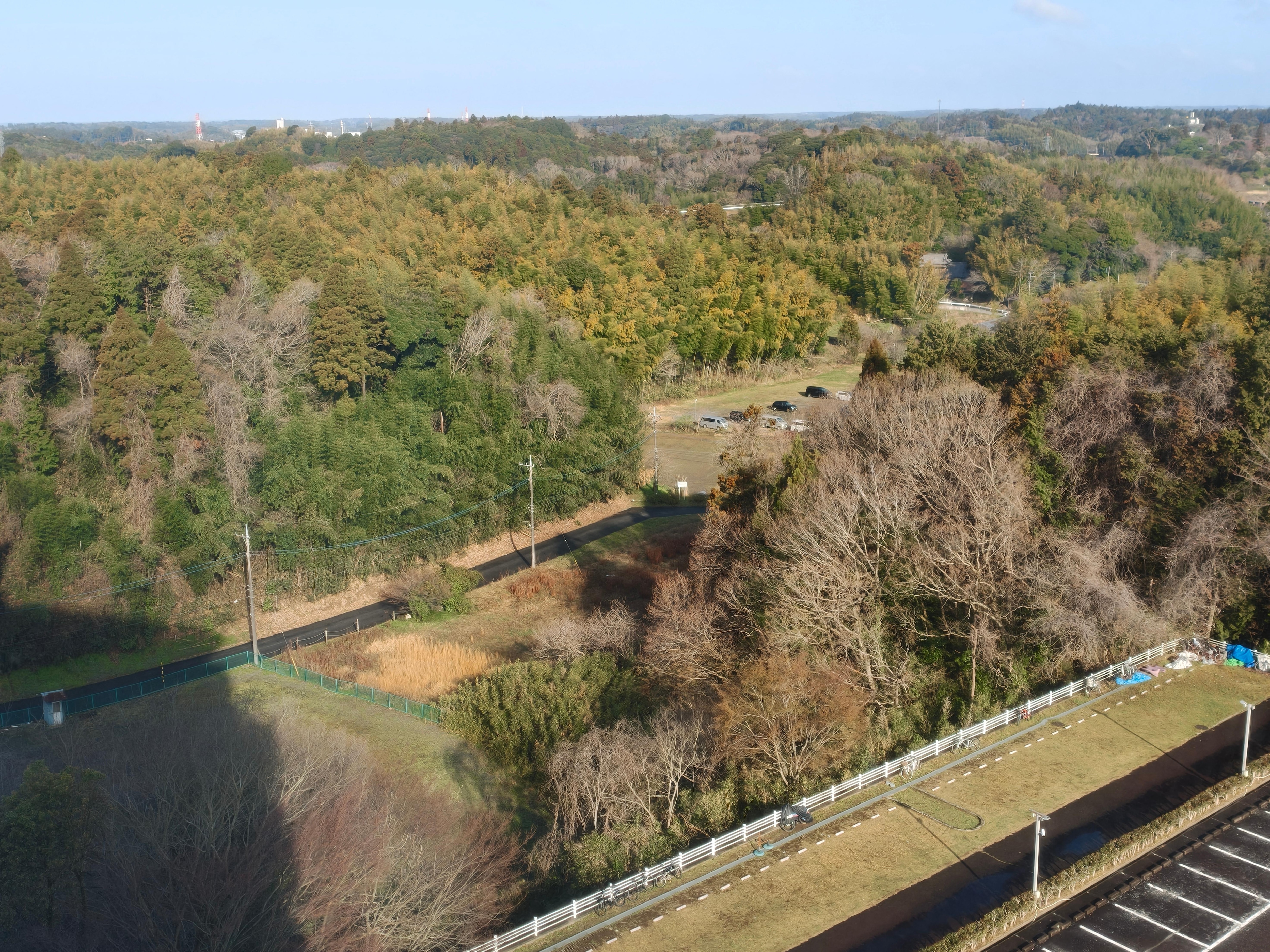 View from hotel room