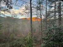 Beautiful view we got to look at every morning while drinking our coffee!