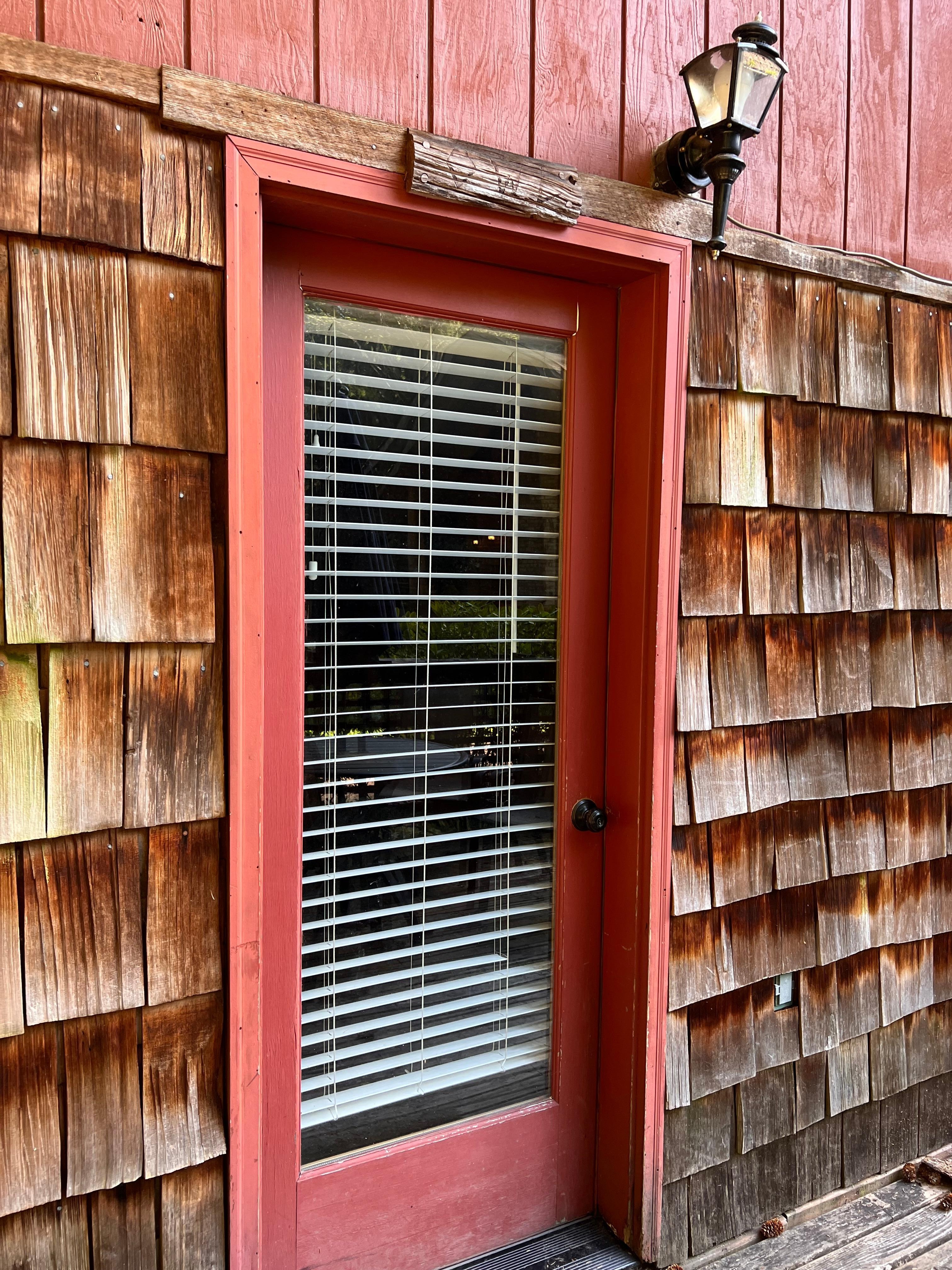 We were staying in “owl”, which is above the door and needs to be remarked or painted.  