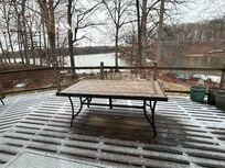 An early March dusting of snow at the cottage!