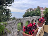 View from our private balcony