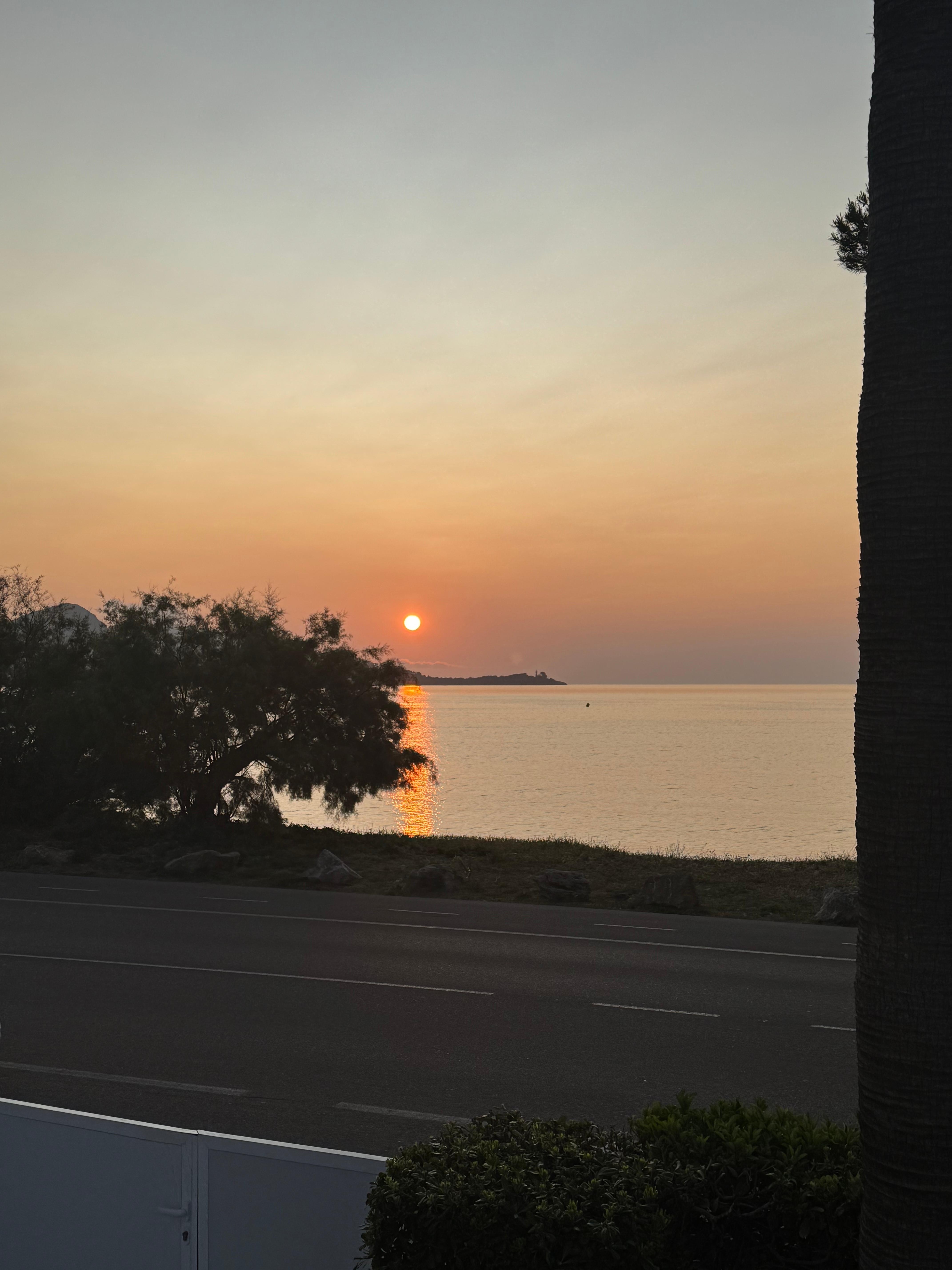 One of many beautiful sunrises from the front porch.