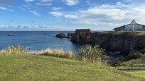 View towards the harbour entrance