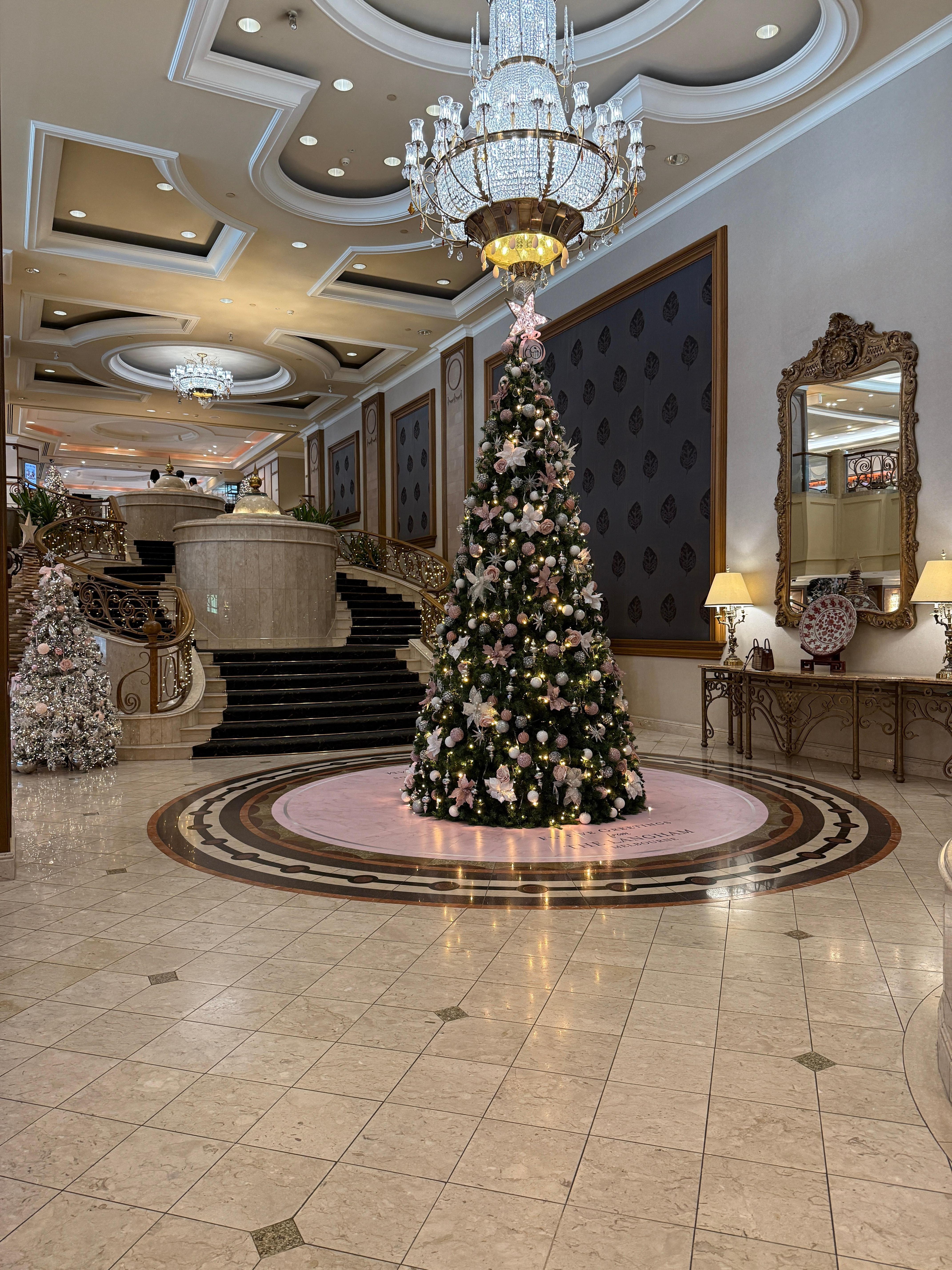 Christmas Decorations in the lobby 