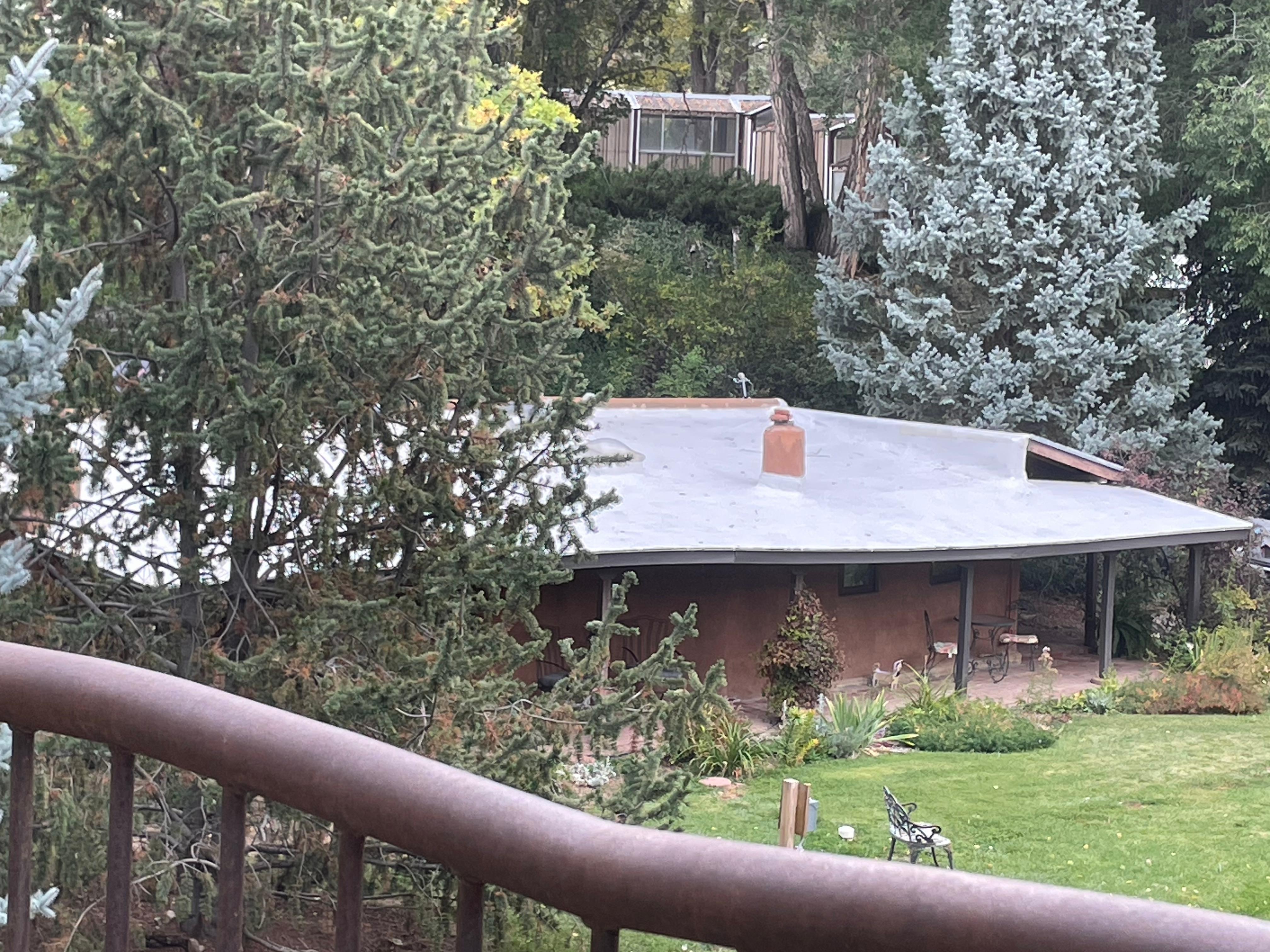 View of other rental house on property. 