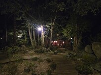 Great lighting at night!