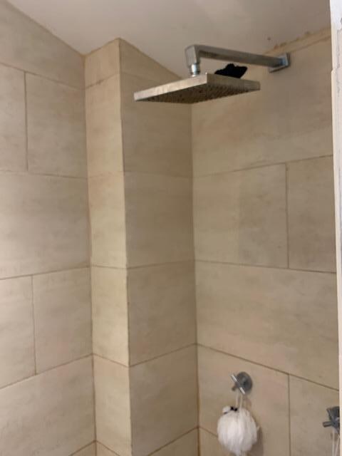 Gant de toilette oublié