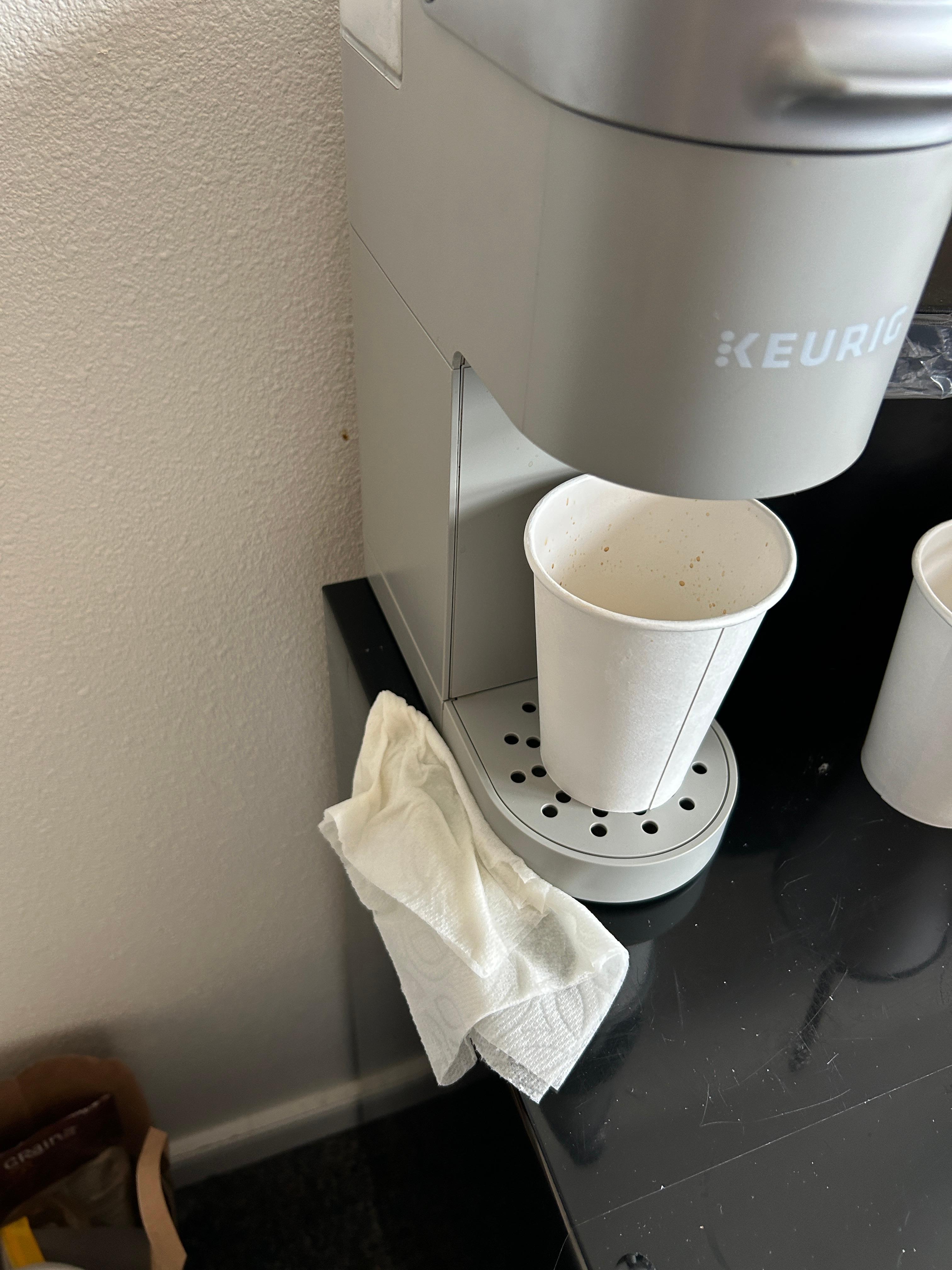 Leaky coffee maker