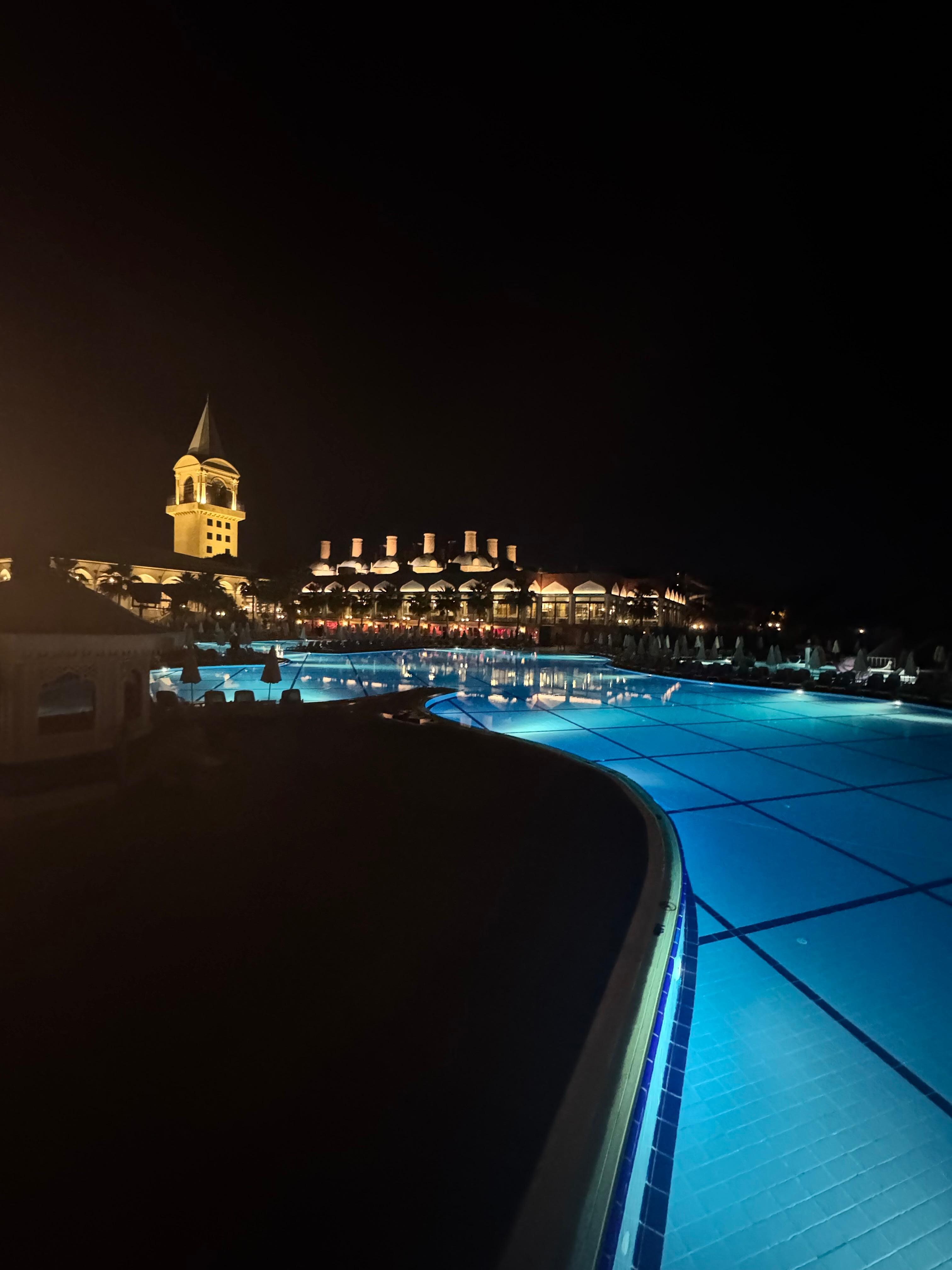 Stunning Night time view or part of the hotel