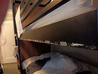 Particolare del letto...non nuovissimo