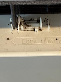 Some of the mold in the AC. It was worse on the inside but the app will not let me upload the video.