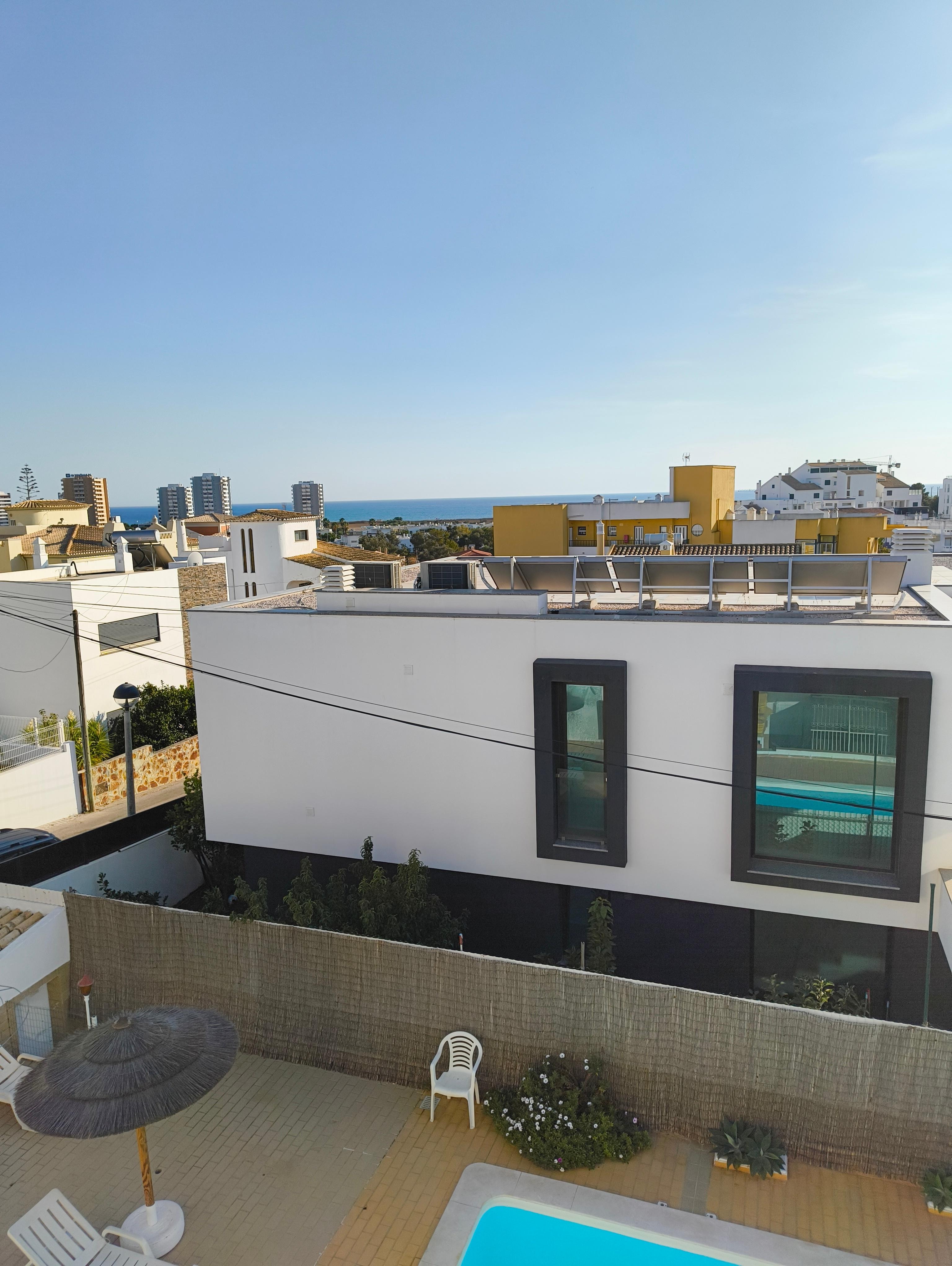 Veiw from the kitchen balcony.