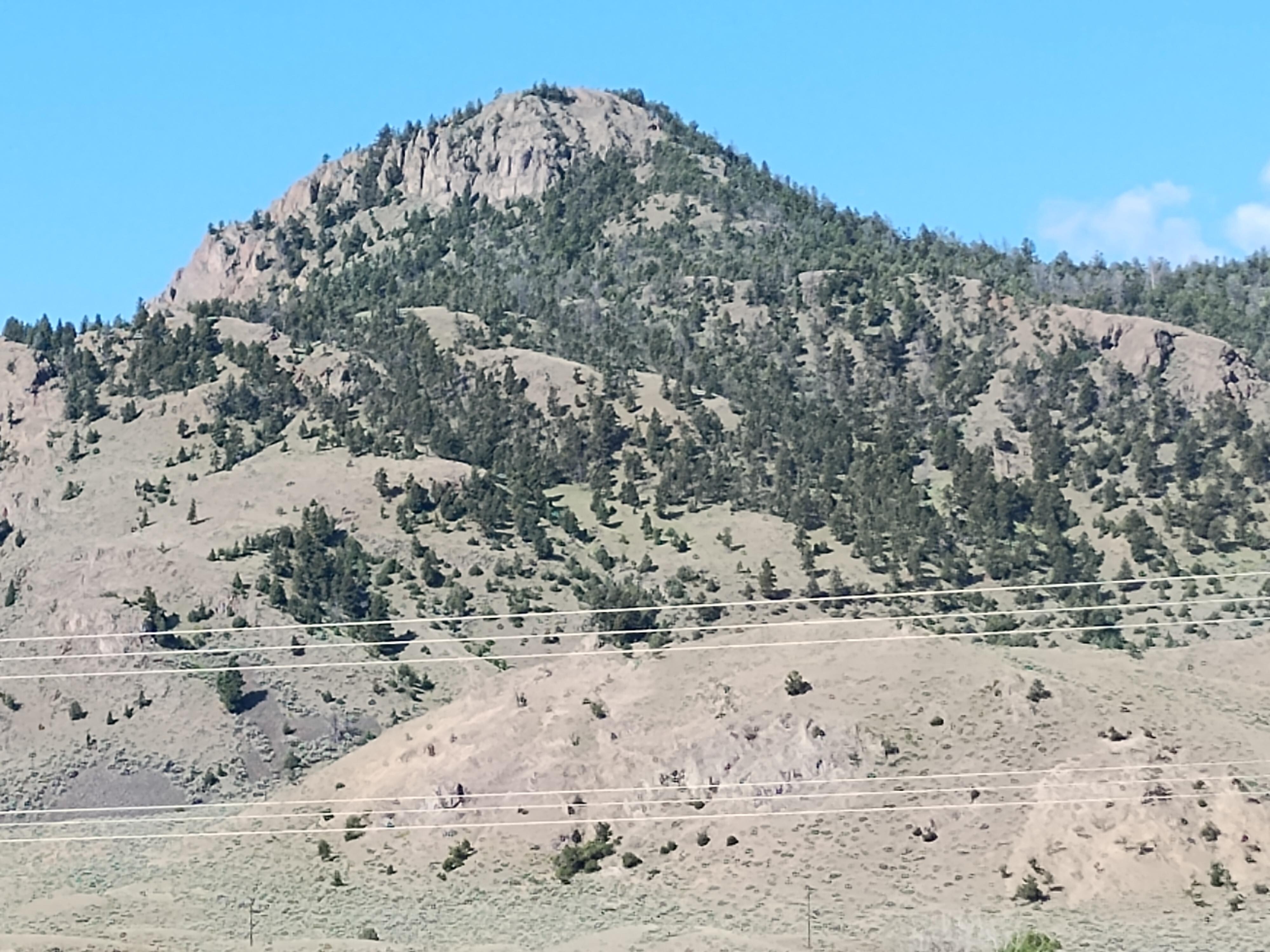 View behind RV