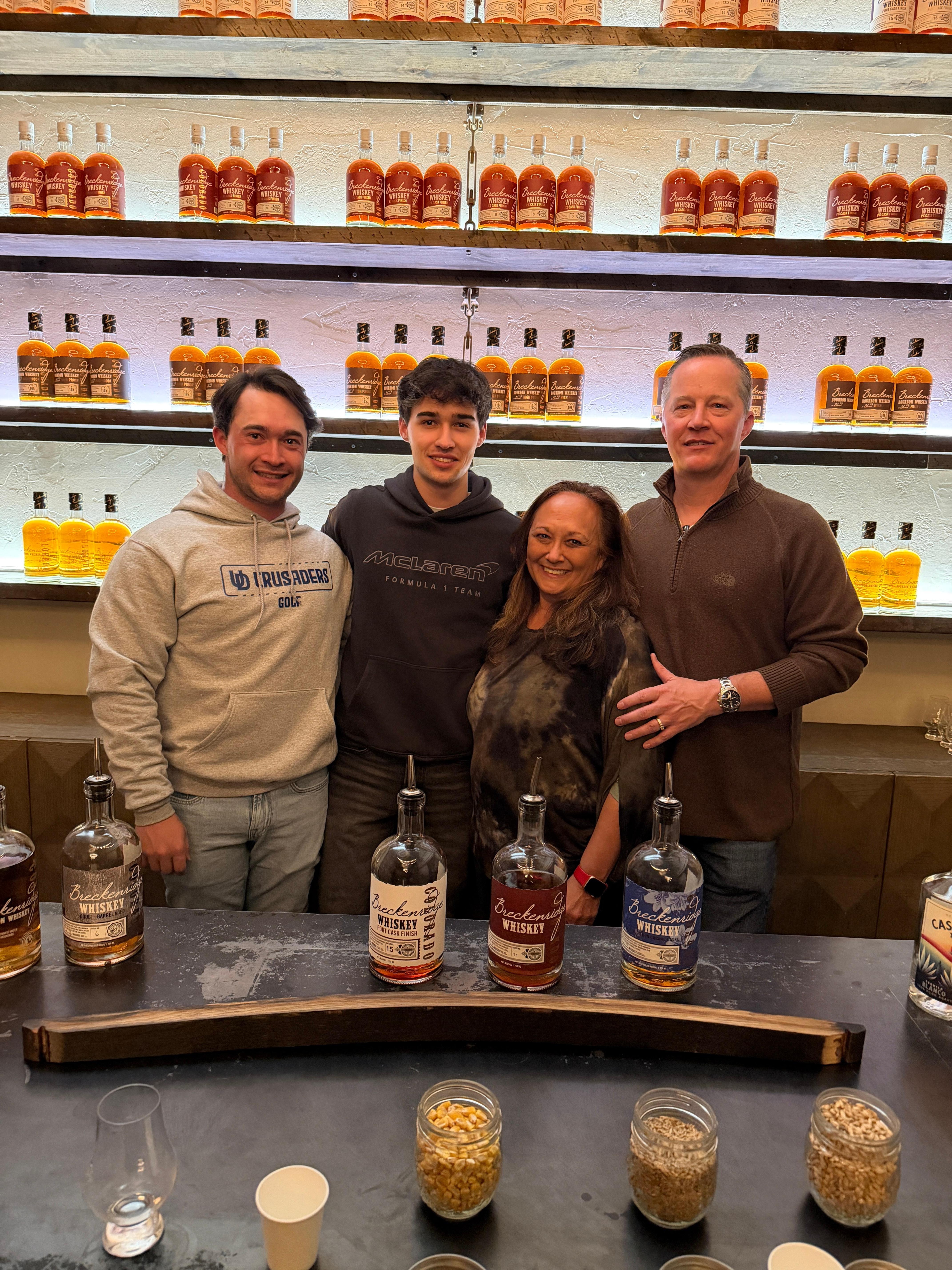 Visit to Breckenridge Distillery for a tour and dinner