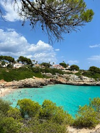 Bucht/Strand von Anguilla, nur 10 Gehminuten vom Appartement entfernt