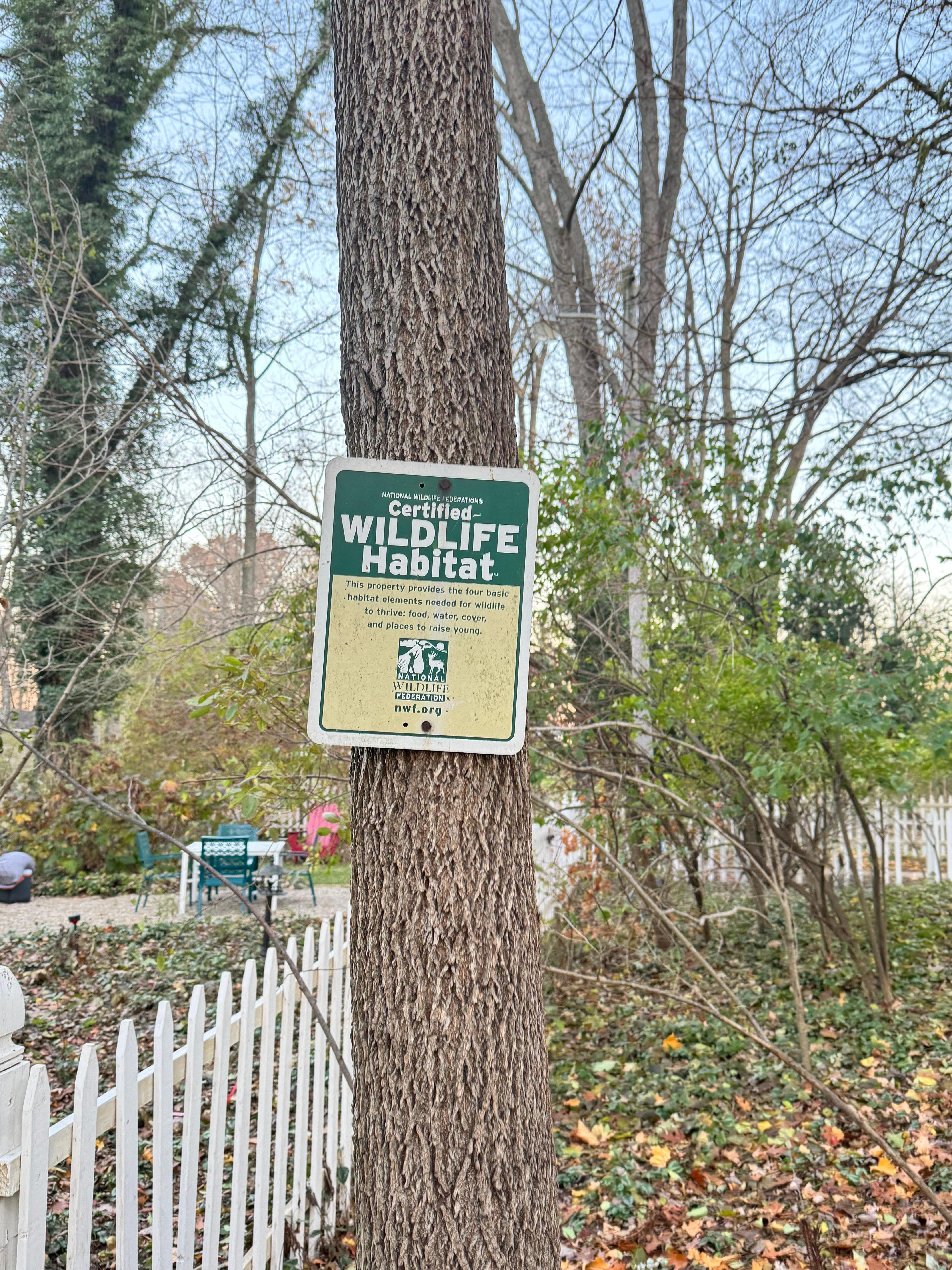 Gives back to nature