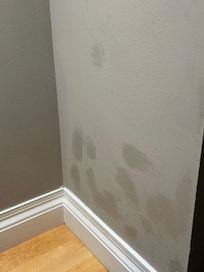 Wall touch ups mismatched