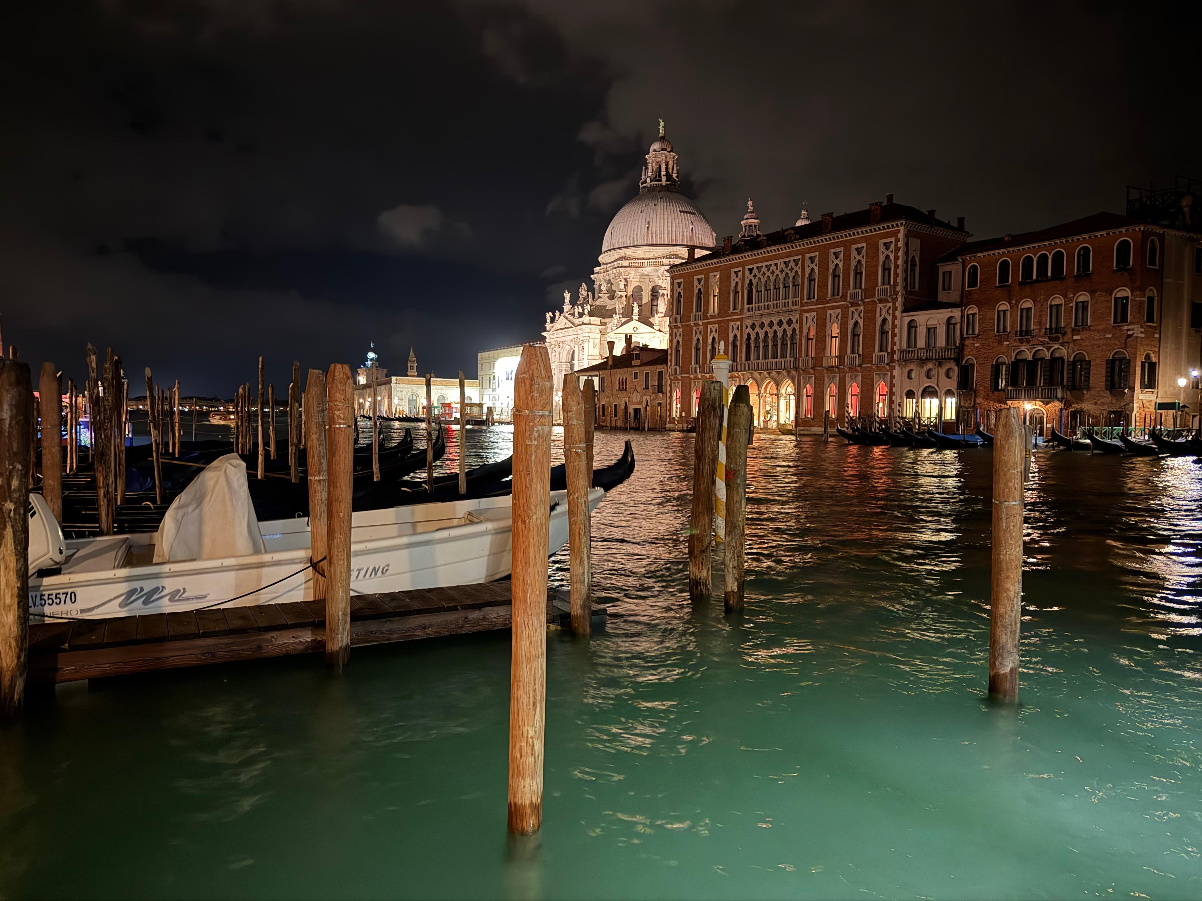 Our first glimpse of Venice - three minutes and a simple route to find the hotel.