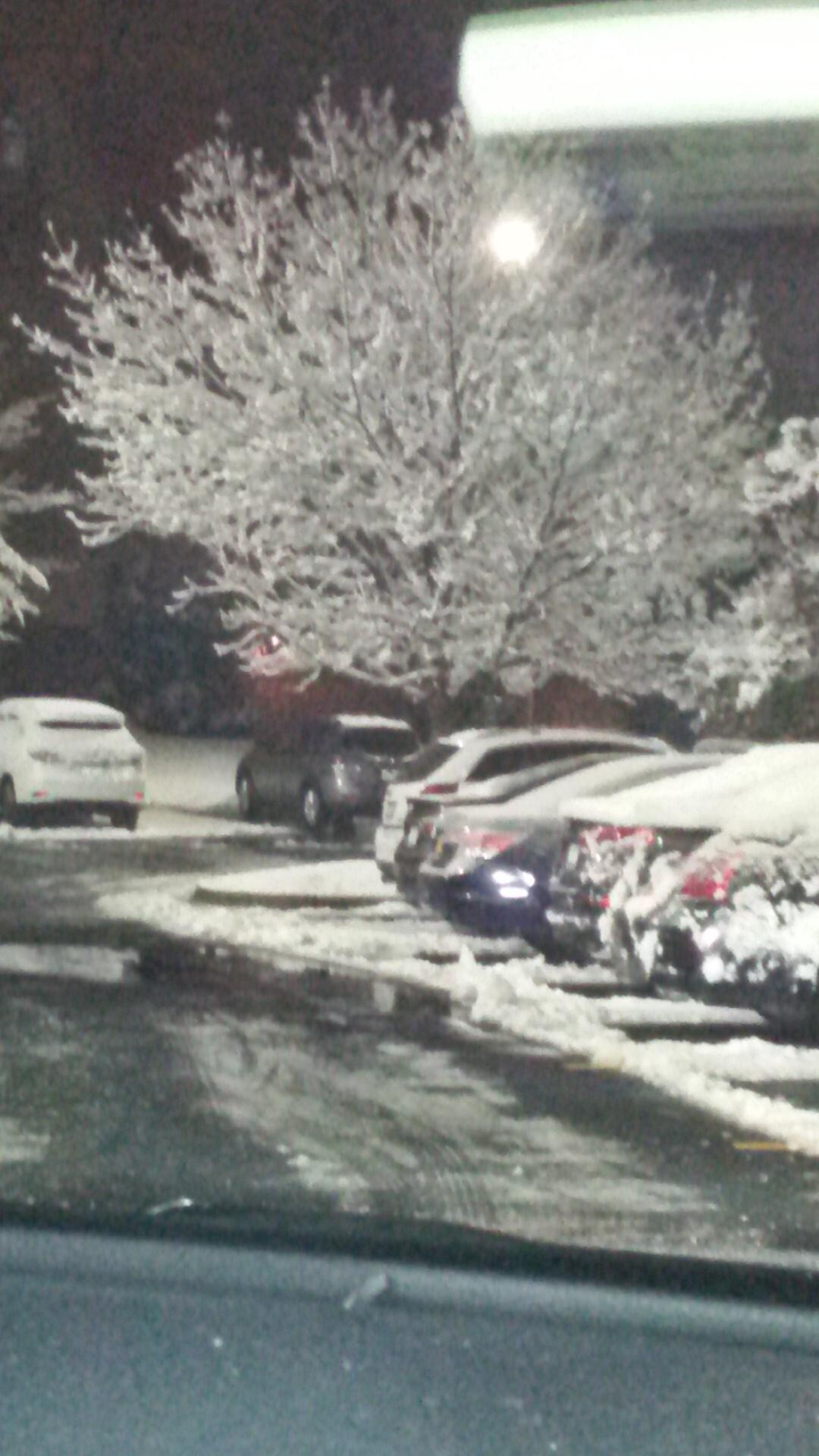 @ hotel when 1st snow fell. Beautiful!